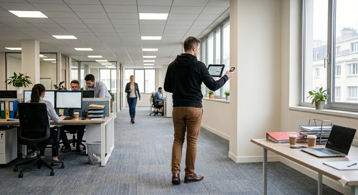 Suivi technique des consommations dans des bureaux