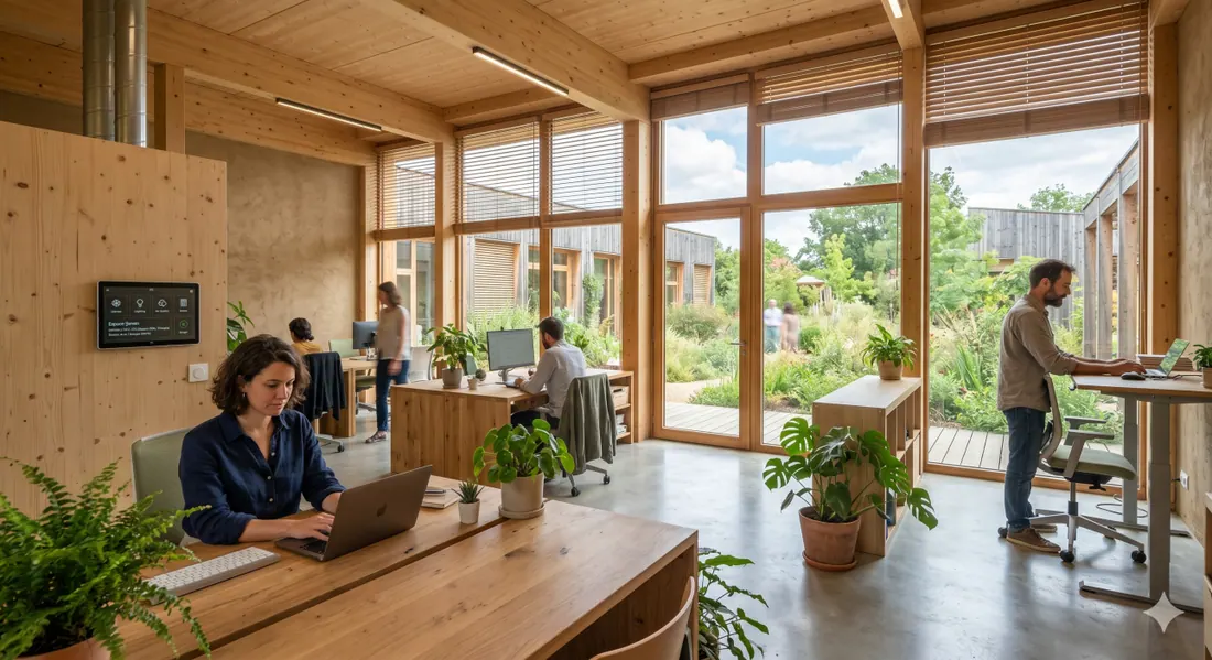 Espace de travail confortable et performant
